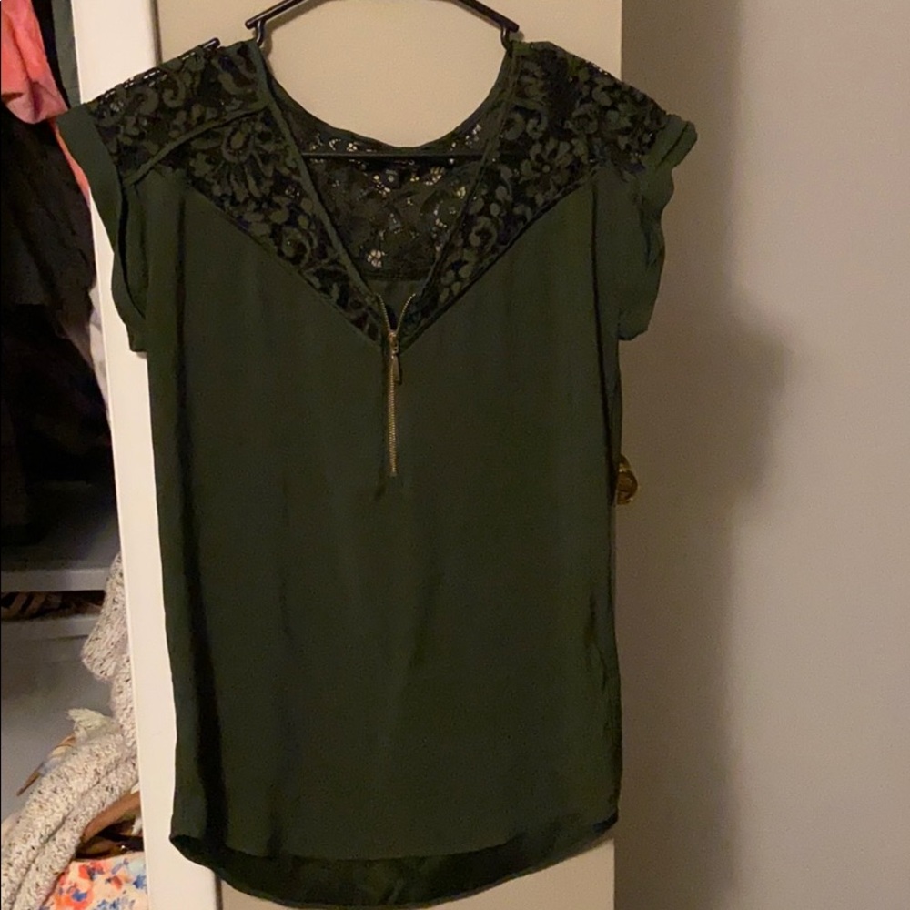 Express Short Sleeve Zip Shirt